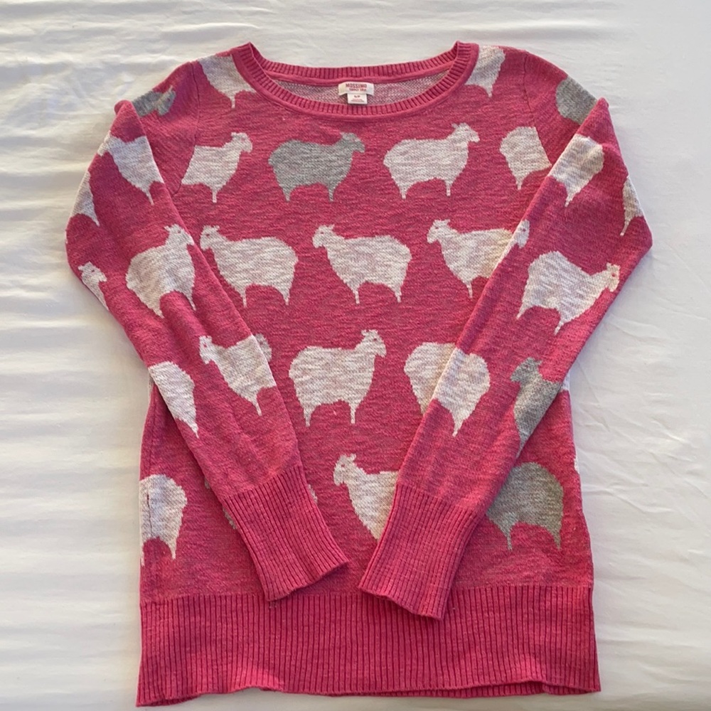 Mossimo sheep sweater